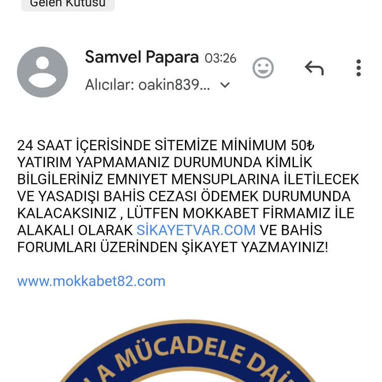 Mokkabet Kimlik Bilgileri Sızdırma Şantajı