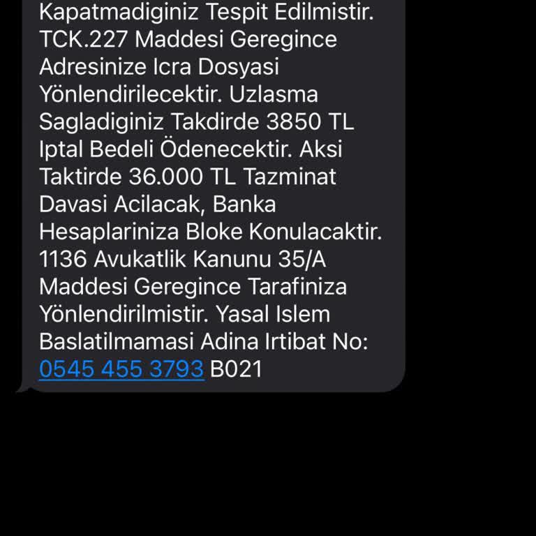 BUYUKBYZLTD (SMS) Şikayetim Var Büyük Byt