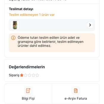 Migros Sanal Market Eksik Ücret İadesi