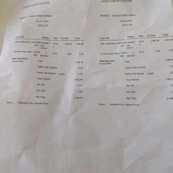 GS Store'NİN Kalitesiz Formaları