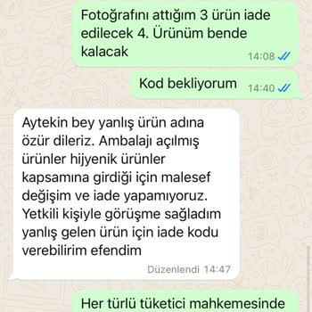 Labor Tekstil İade Sorunu Ve Müşteri Mağduriyeti
