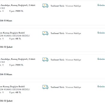 Vivense Teslimat Gecikmesi Ve İletişim Sorunu