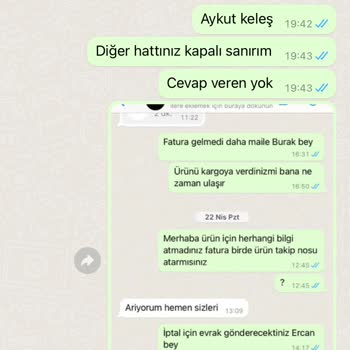 Dyson Şikayet. Başlık İçinde