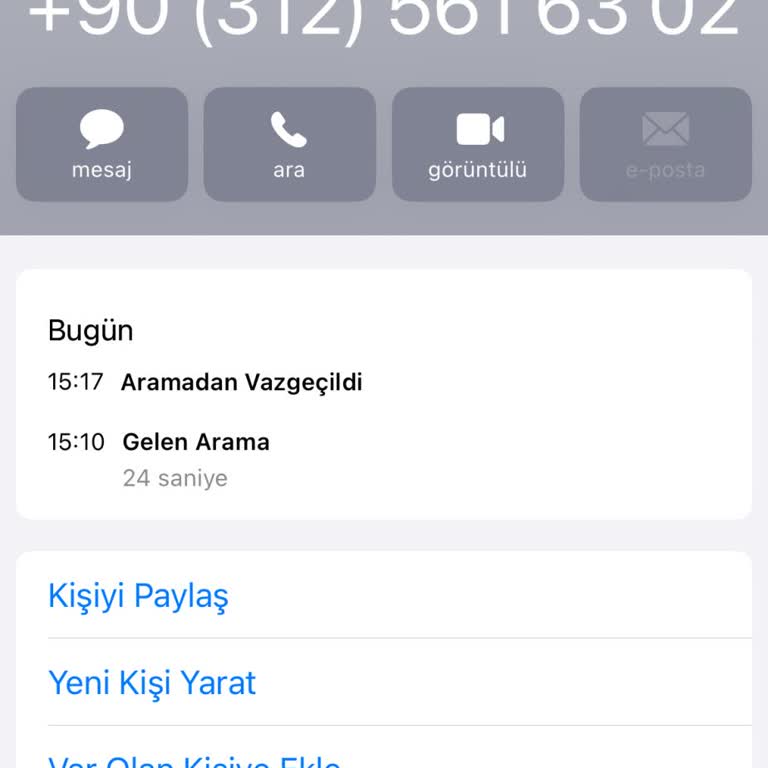 0312 561 63 02 Adıma Olan İşlemi Kabul Etmiyorum