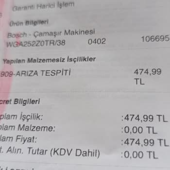 Bosch Seri 4 Çamaşır Makinesi