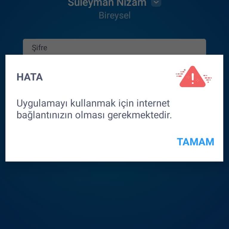 İş Bankası Uygulamaya Erişim Sağlanamıyor