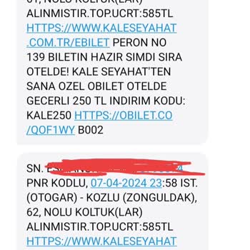 Kale Seyahat Mağduriyeti İçin Dönüş Bekliyoruz