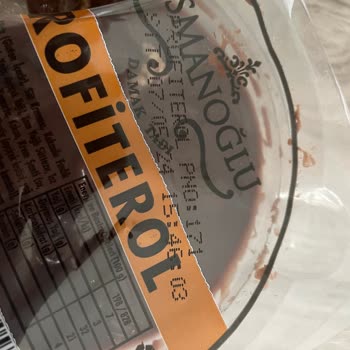 BİM Osmanoğlu Profiterol Ekşi Tat