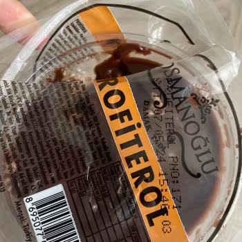 BİM Osmanoğlu Profiterol Ekşi Tat