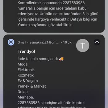 Trendyol'dan Aldığım Saç Kurutma Makinesi Sorunu