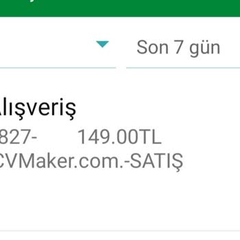 CV Maker İznim Dışında Para Çekmiş