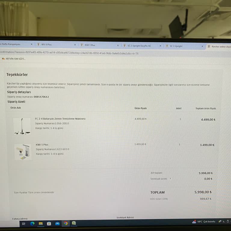 Kärcher Delivery Delay and Missing Product from Online Order