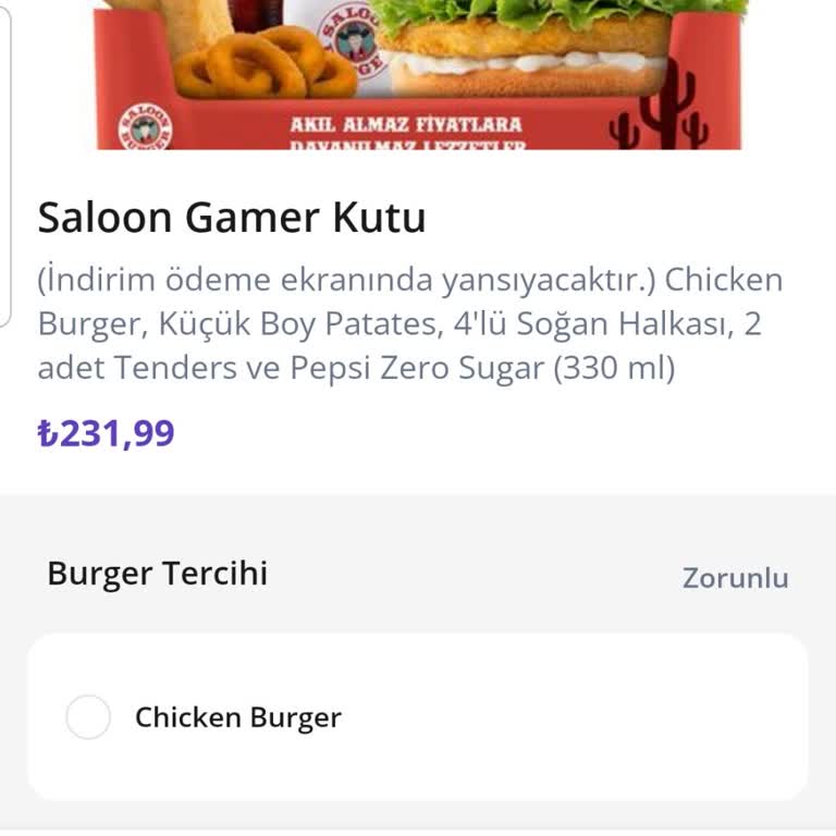 Getir Yemek Sipariş