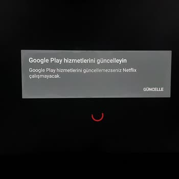 Sunny Smart TV Güncelleme Hatası