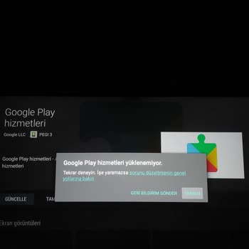 Sunny Smart TV Güncelleme Hatası