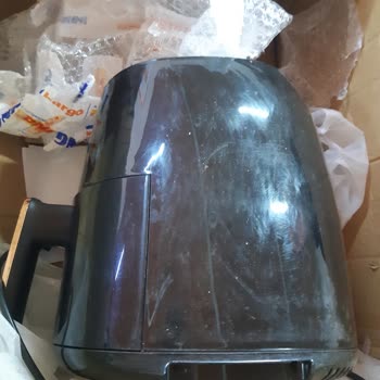 Kiwi Home Airfryer Dikkatsiz Kargolama Kırılmış Hazne