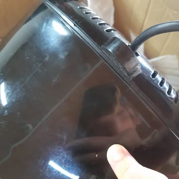 Kiwi Home Airfryer Dikkatsiz Kargolama Kırılmış Hazne