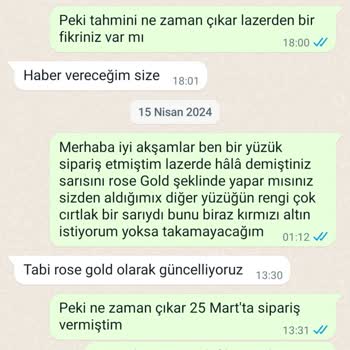 Alyansforever Yüzüğüm 1 Aydır Ortada Yok
