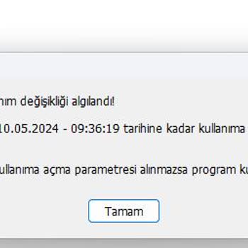 Bay-t Yazılım Güncelleme İle Düşen Lisans Şikayeti