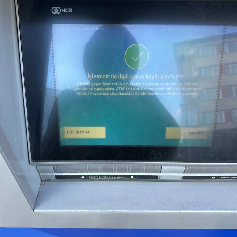 Yapı Kredi Bankası ATM Para Sıkışması Sorunu