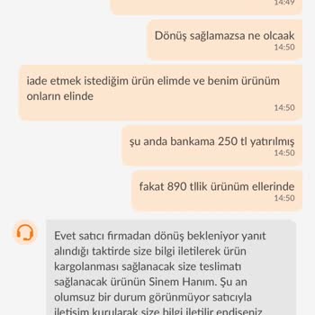 Trendyol Mango Kendine Ait Olmayan İade Kabulü