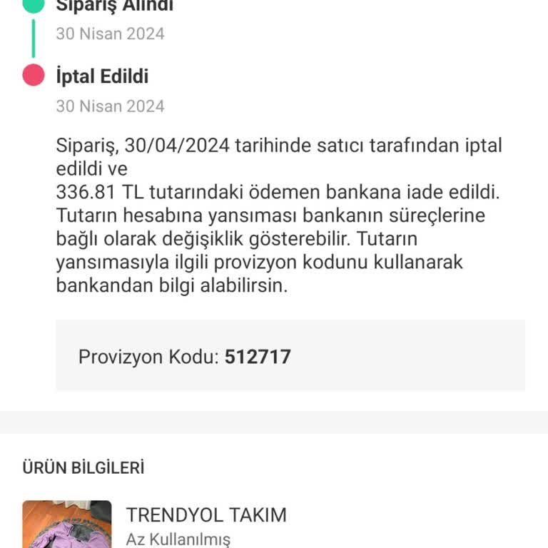 Dolap Ücretim Geri Yatırılmadı
