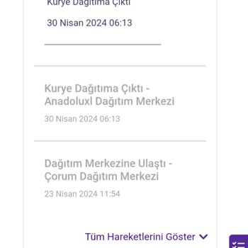 hepsiJET Atla Teslimat Galiba Hala Teslim İade Edilmedi Kargom