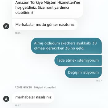 Amazon Yanlış Numara Ayakkabı Gönderiyor Ve Hatasını Gidermiyor