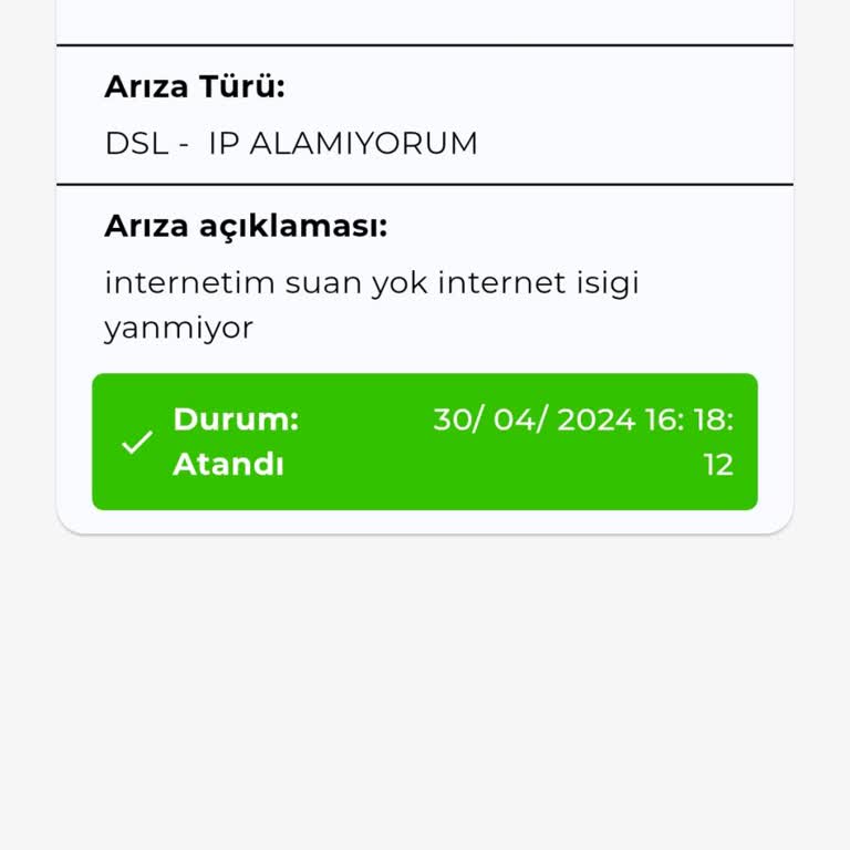 TÜRKSAT Kablo Net Arıza Gidermiyor
