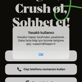 Happn Hesabıma Giriş Yapamama Ve İletişim Sorunu