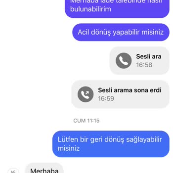 Milenastil İade Talebini