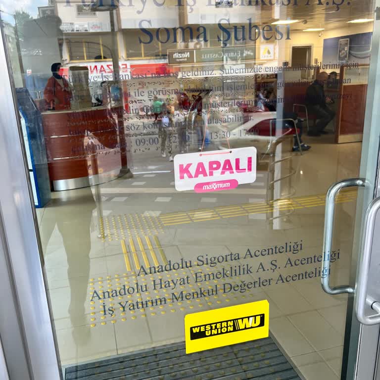 İş Bankası Soma Şube'ye Teşekkürler