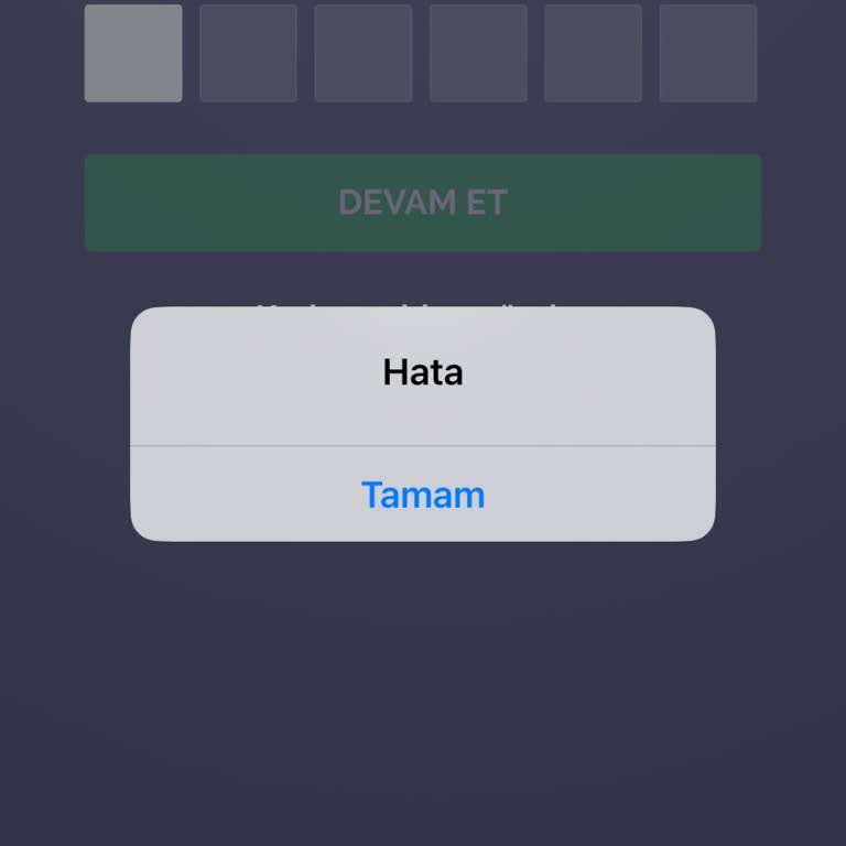 Armut Hesaba Giriş Yapılmıyor Hata Veriyor