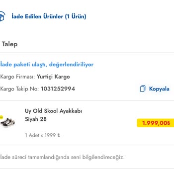 Şok Marketler Teslim Edilmeyen Ayakkabı Ve İade Sorunu