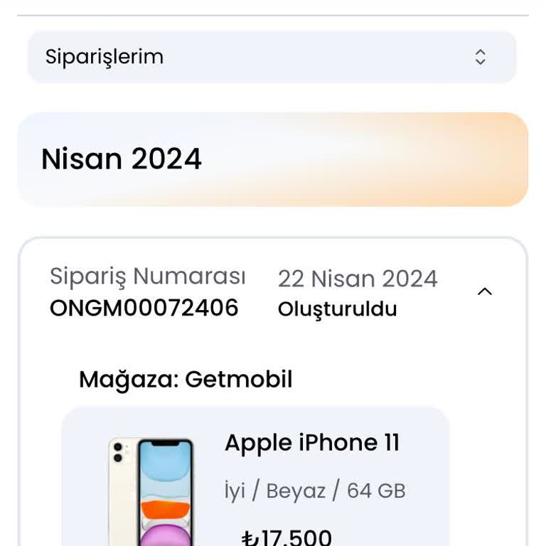 Getmobil Siparişimin Kargoya Halen Çıkmaması