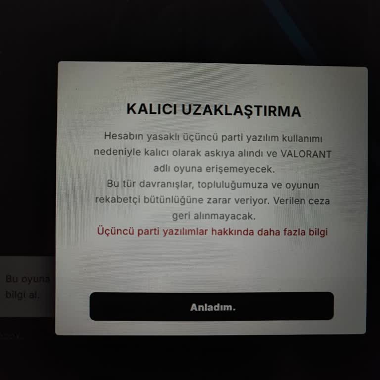 Valorantta Haksız Ban