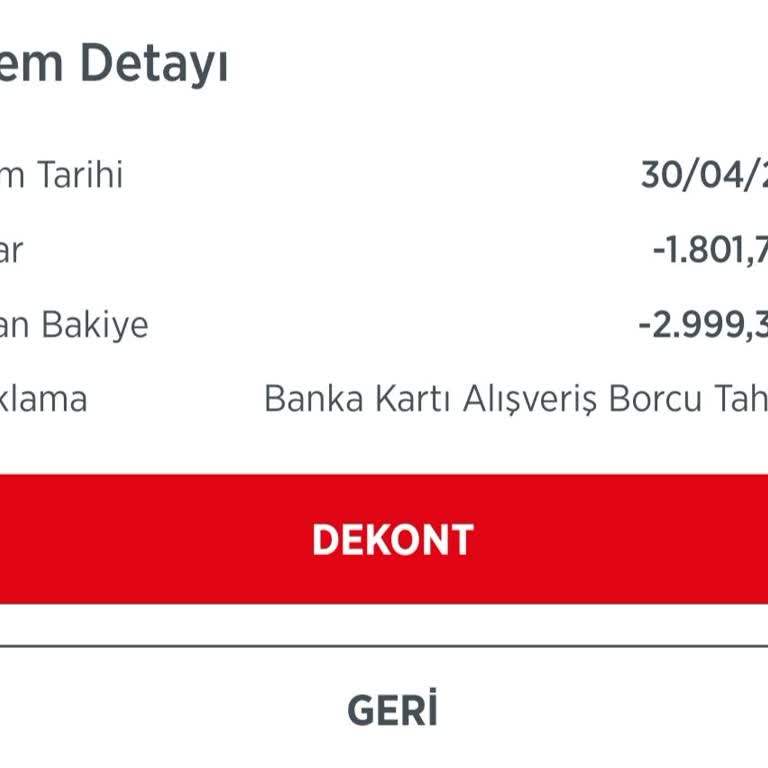 Ziraat Bankası Ziraat Kartımdan Çekilen Para