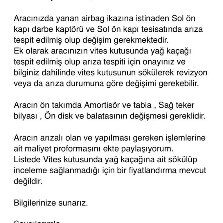 İkinciyeni Ayıpları Gizlenen Araç Satıyor