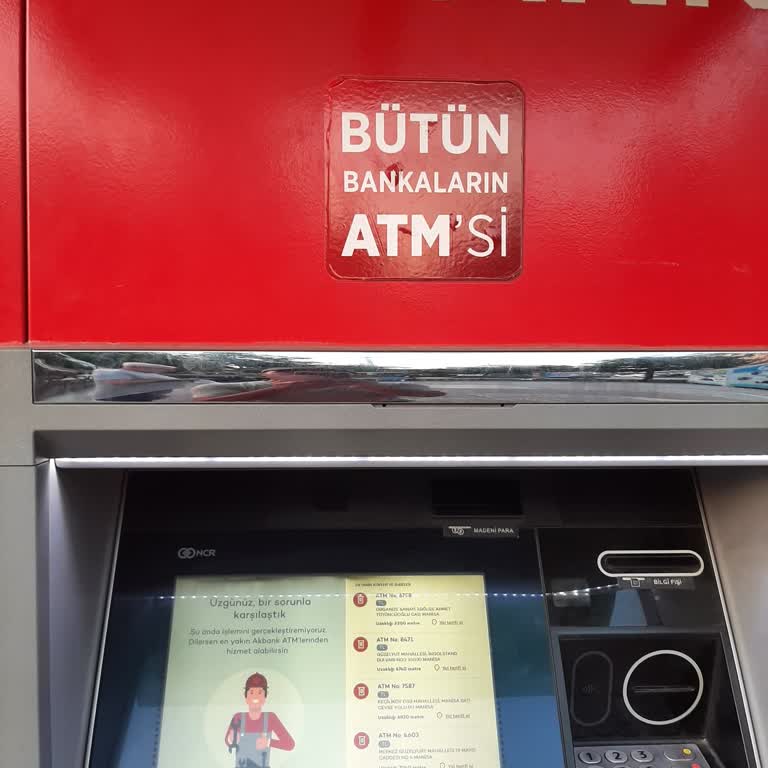 Yapı Kredi Bankası Manisa Muradiye'deki Akbank ATM Sorunu