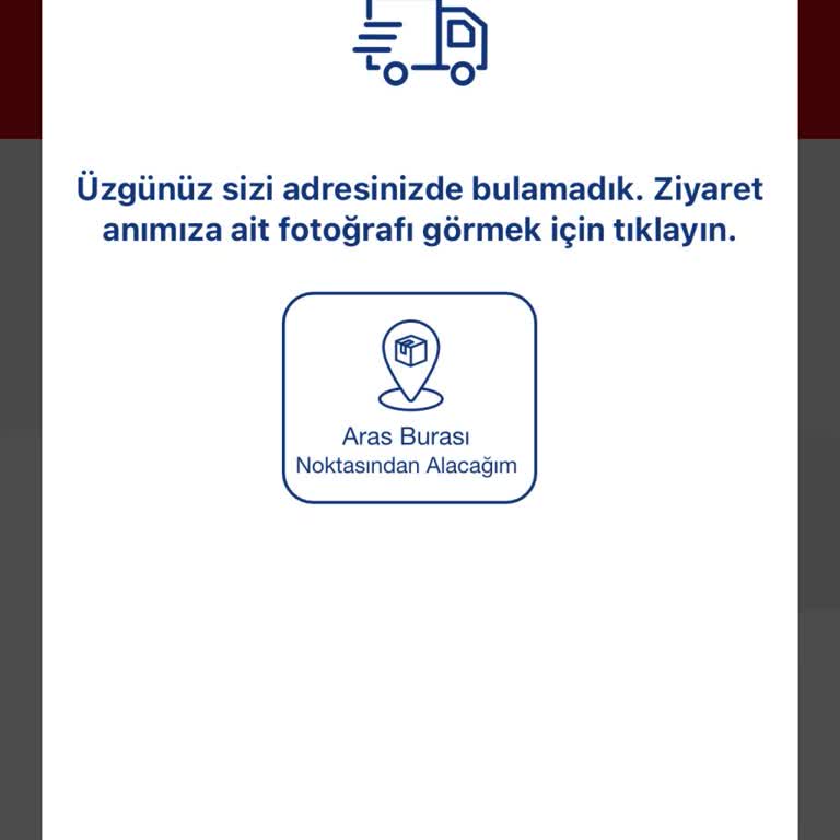 Aras Kargo Kargo Şubesi Teslimat Sorunu