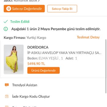Trendyol Ve Romantik Butik Mağduriyeti