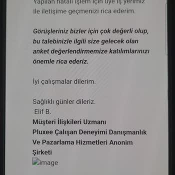 Pluxee Türkiye Müşteri Hizmetleri Labirentinde Kaybolan İade Talebi