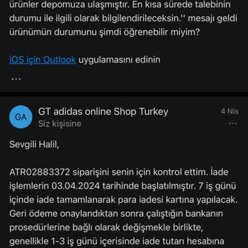 Adidas Refund Delay (Over a Month)