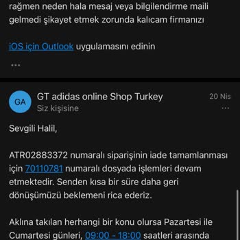Adidas Refund Delay (Over a Month)