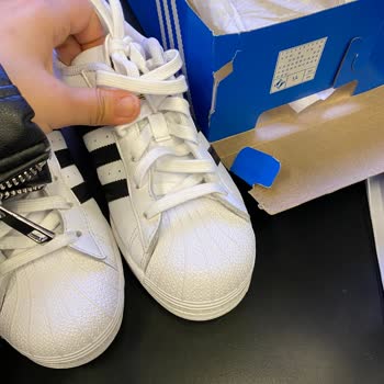 Brand New Adidas Superstar Tears After 2 Wears