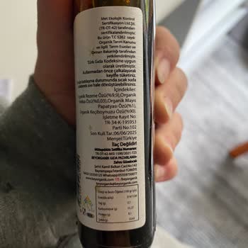 Bey Organik Eksik İçerikli Ürün Gönderdi