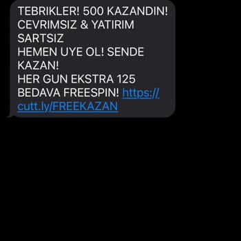 Vodafone Bahis Mesajları (+371, +372,377 Li Mesajlar)