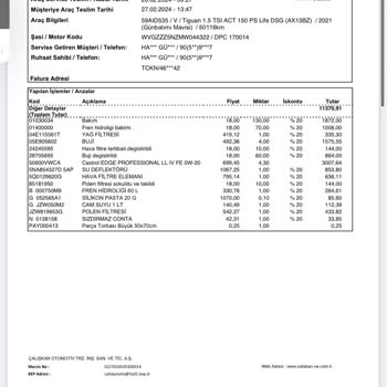 Volkswagen Yetkili Serviste Yaşanan Garanti Kapsamı Karmaşası