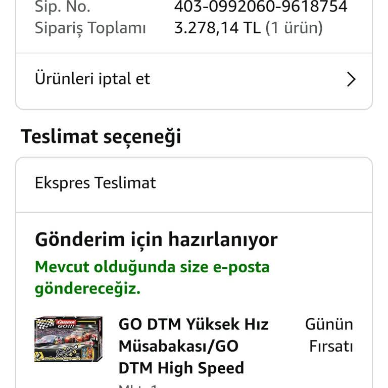 Amazon Sipariş Gönderilmemesi Ve Bilgi Verilmemesi
