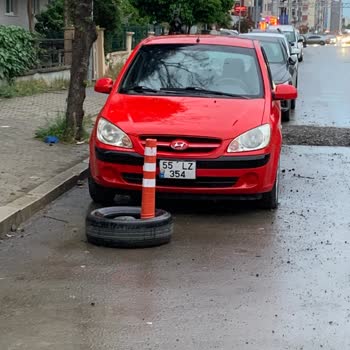 Atakum Belediyesi Araçlara Zarar Gelmesin